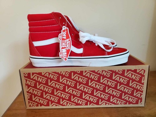 Vans sk8 red white - vans,